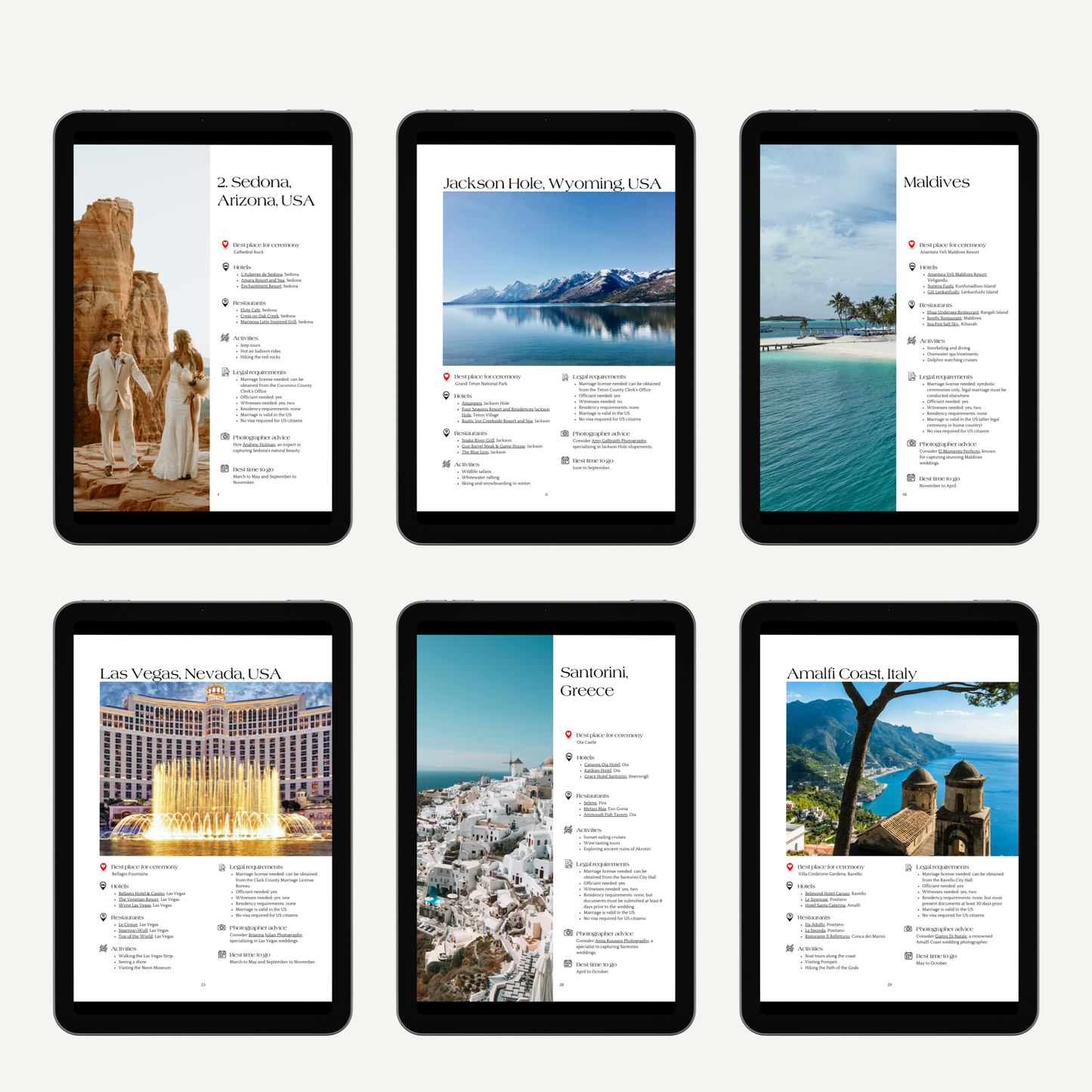 100 Best Places To Elope - Hyperlinked E-book
