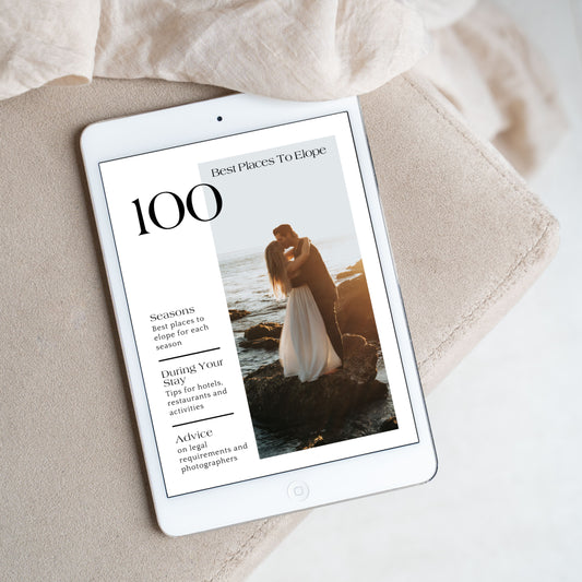 100 Best Places To Elope - Hyperlinked E-book